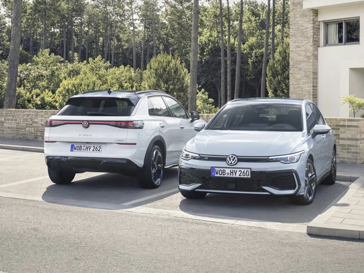Volkswagen Golf e T-Roc Hybrid