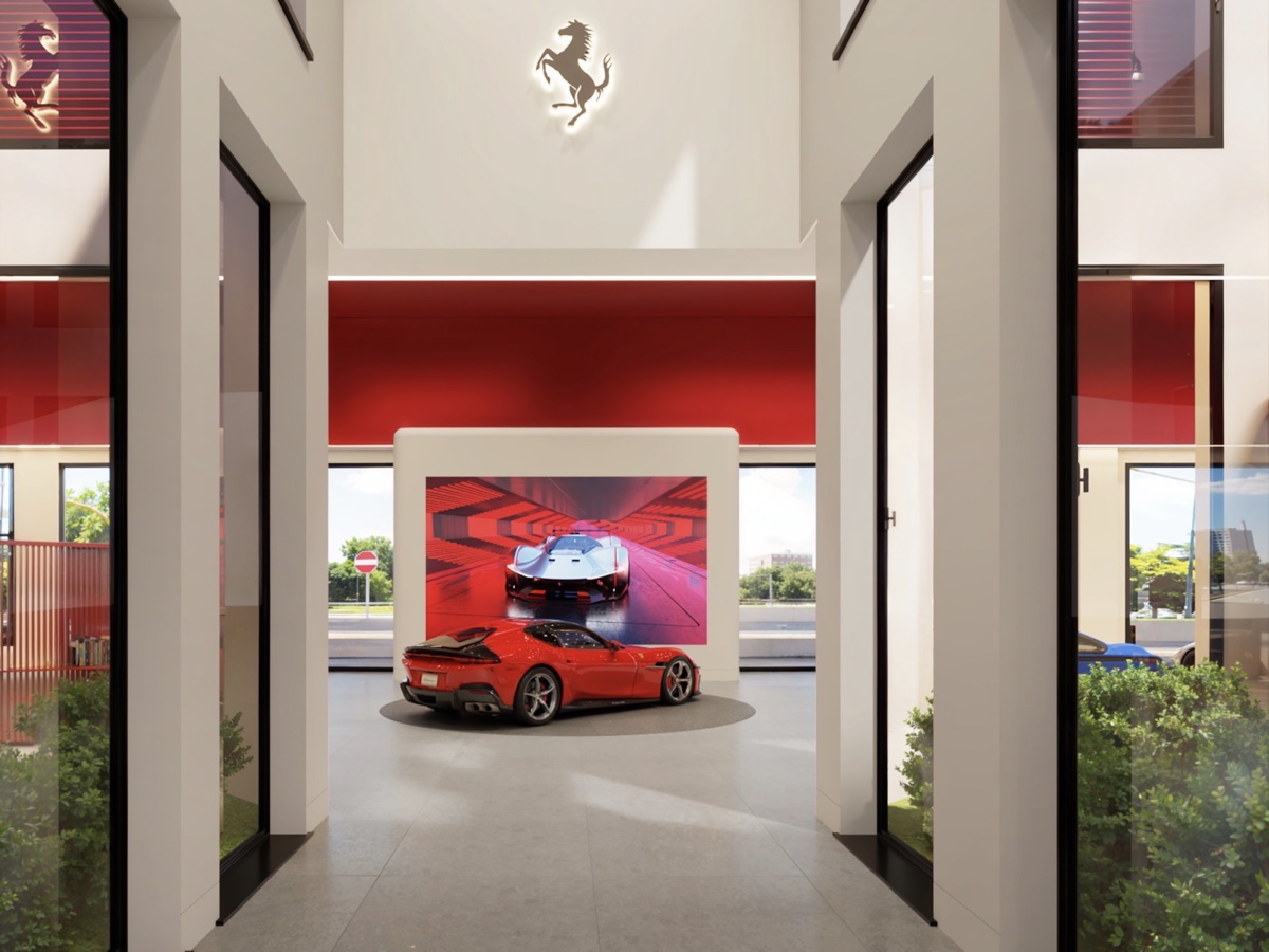 Ferrari Rossocorsa Flagship Store Milano