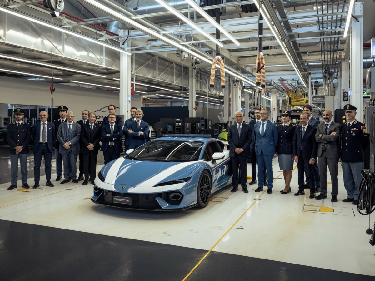 Lamborghini Temerario Polizia di Stato