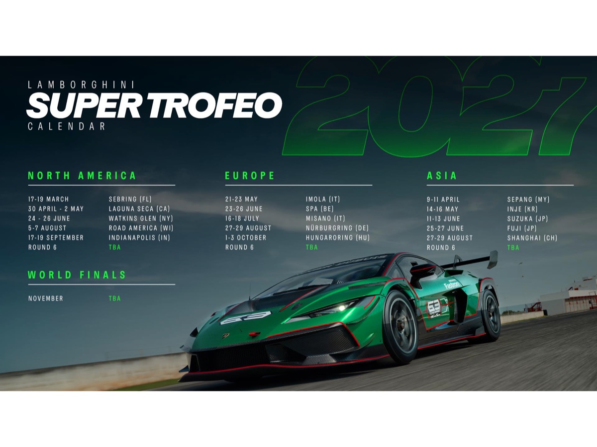 Lamborghini Super Trofeo 2027