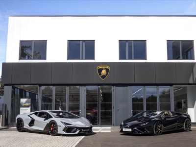 Lamborghini inaugura a Nantes il sesto showroom in Francia