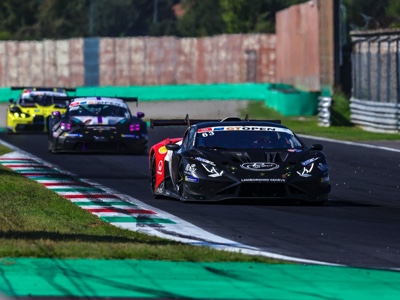 Seconda vittoria stagionale per Lamborghini nell'International GT Open a Monza