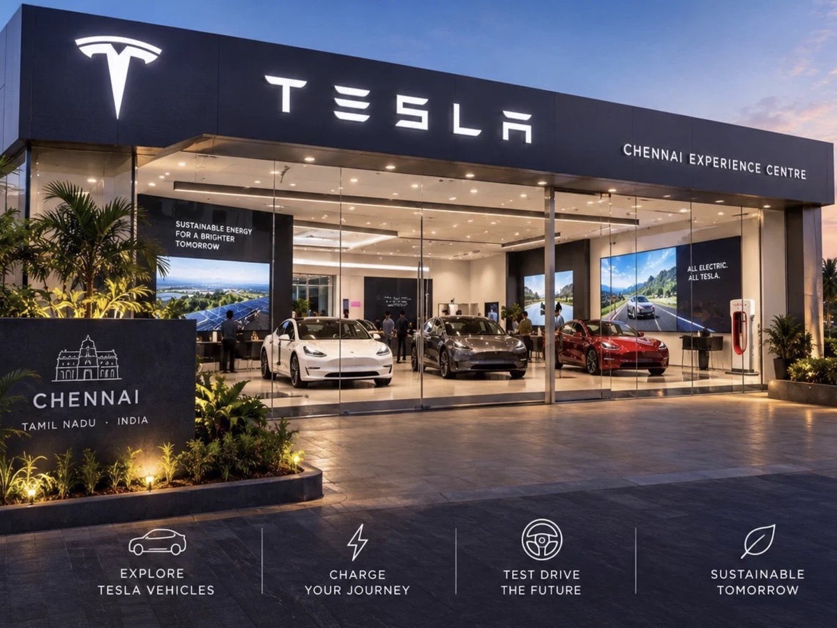 Tesla Experience Center Chennai