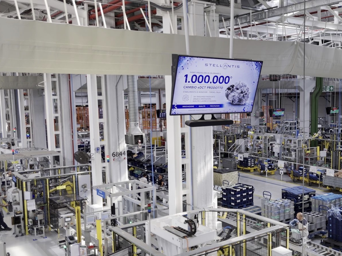 Stellantis produzione 1 milione trasmissioni eDCT Mirafiori