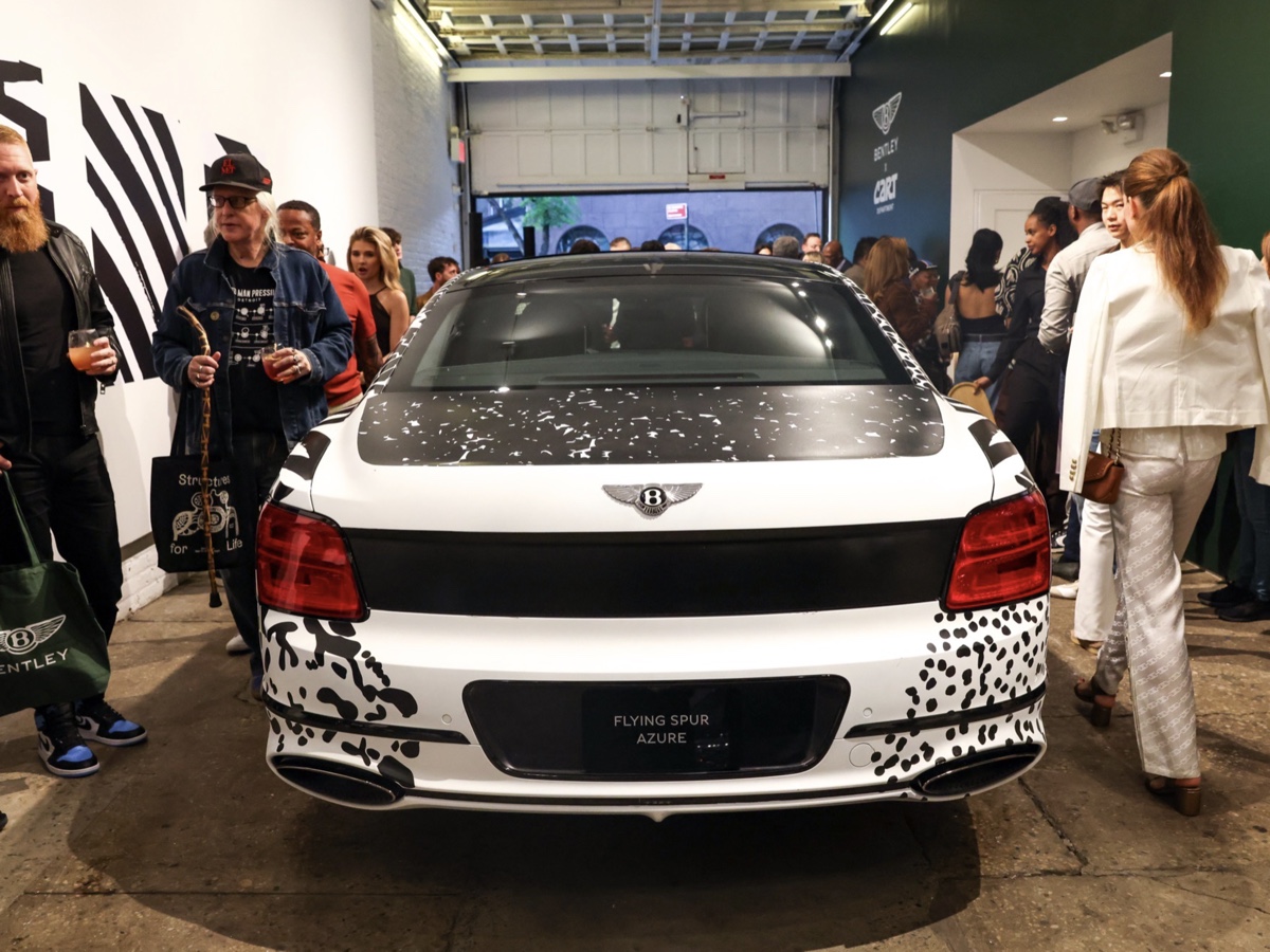 Bentley Death Spray Custom Art Car