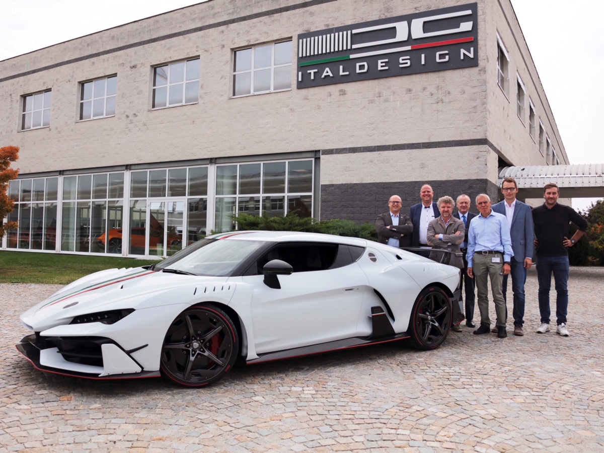 Italdesign Zerouno consegna"