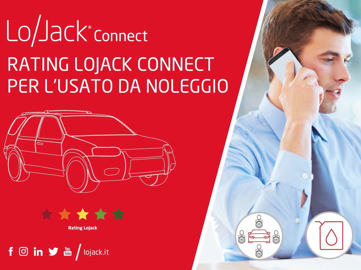 LoJack Connect certifica l’usato da noleggio