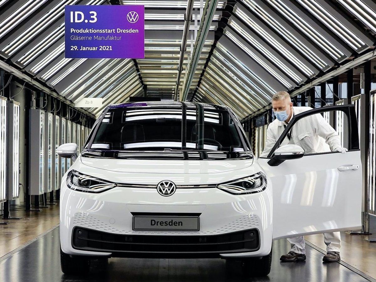 Volkswagen ID.3 produzione Dresda