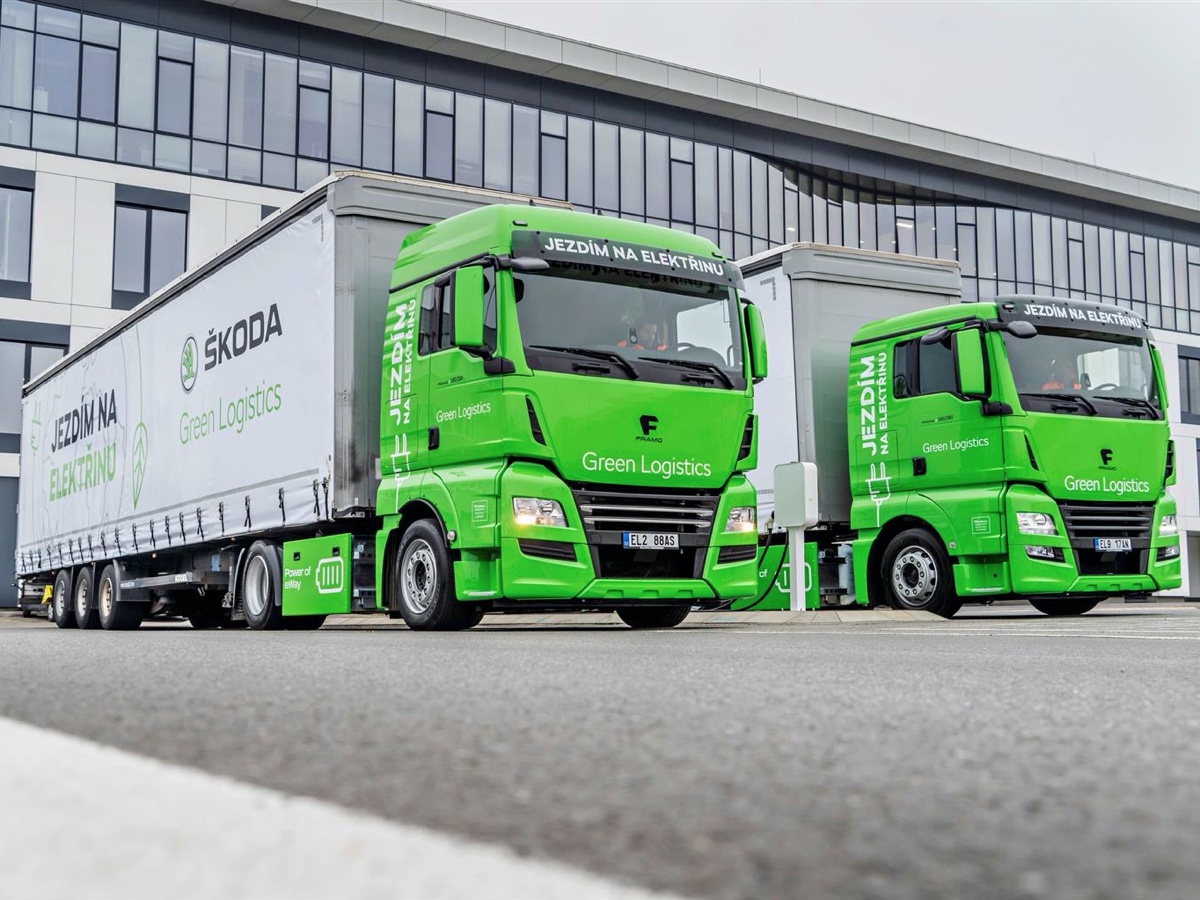 %u0160koda truck elettrici per la logistica interna
