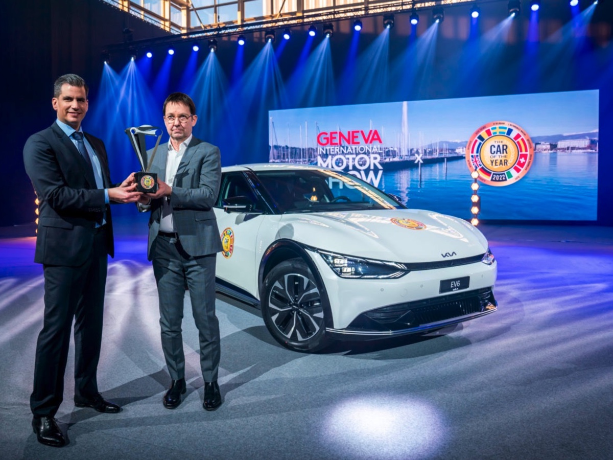 Kia EV6 è "The Car of the Year 2022"