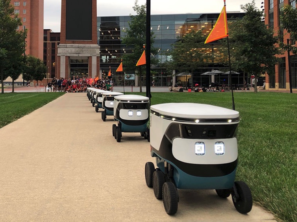 Magna will produce autonomous Cartken delivery robots in Troy