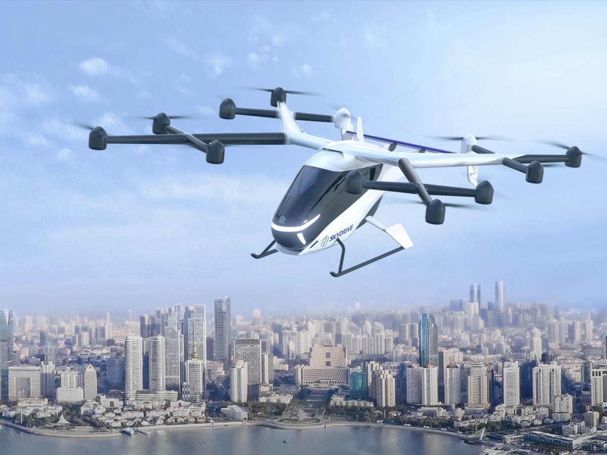 SkyDrive mobilità aerea