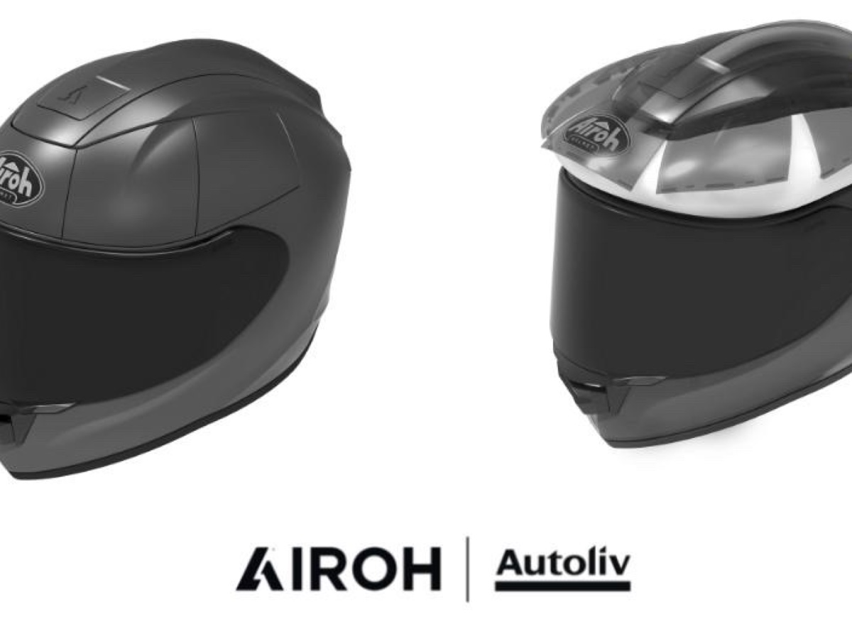 Airoh con Autoliv per un casco con airbag integrato