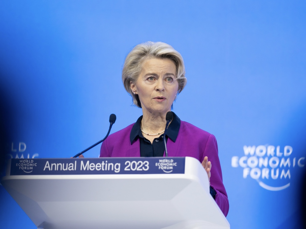 World Economic Forum Davos - Ursula von der Leyen
