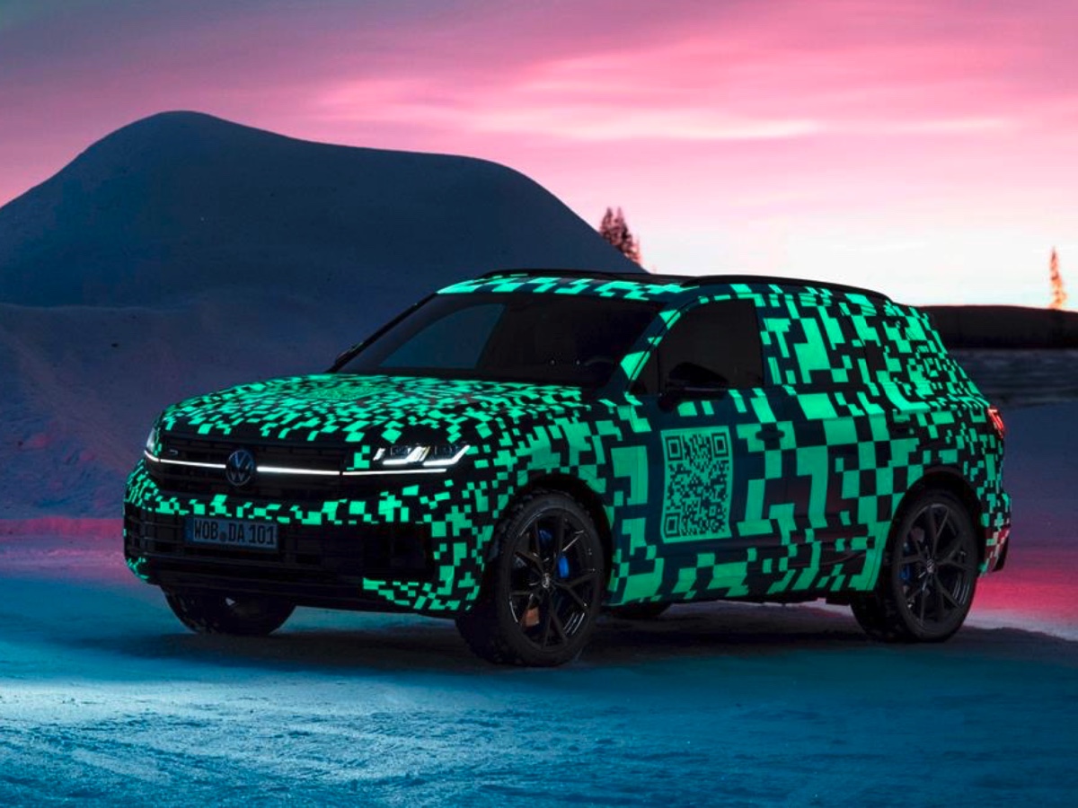 Test finali al Circolo Polare Artico per la nuova VW Touareg