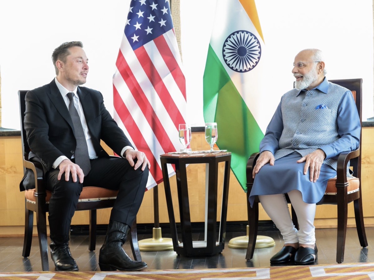 Musk incontro premier indiano Narendra Modi 