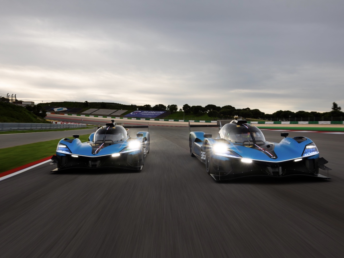 Alpine A424 test Portimao