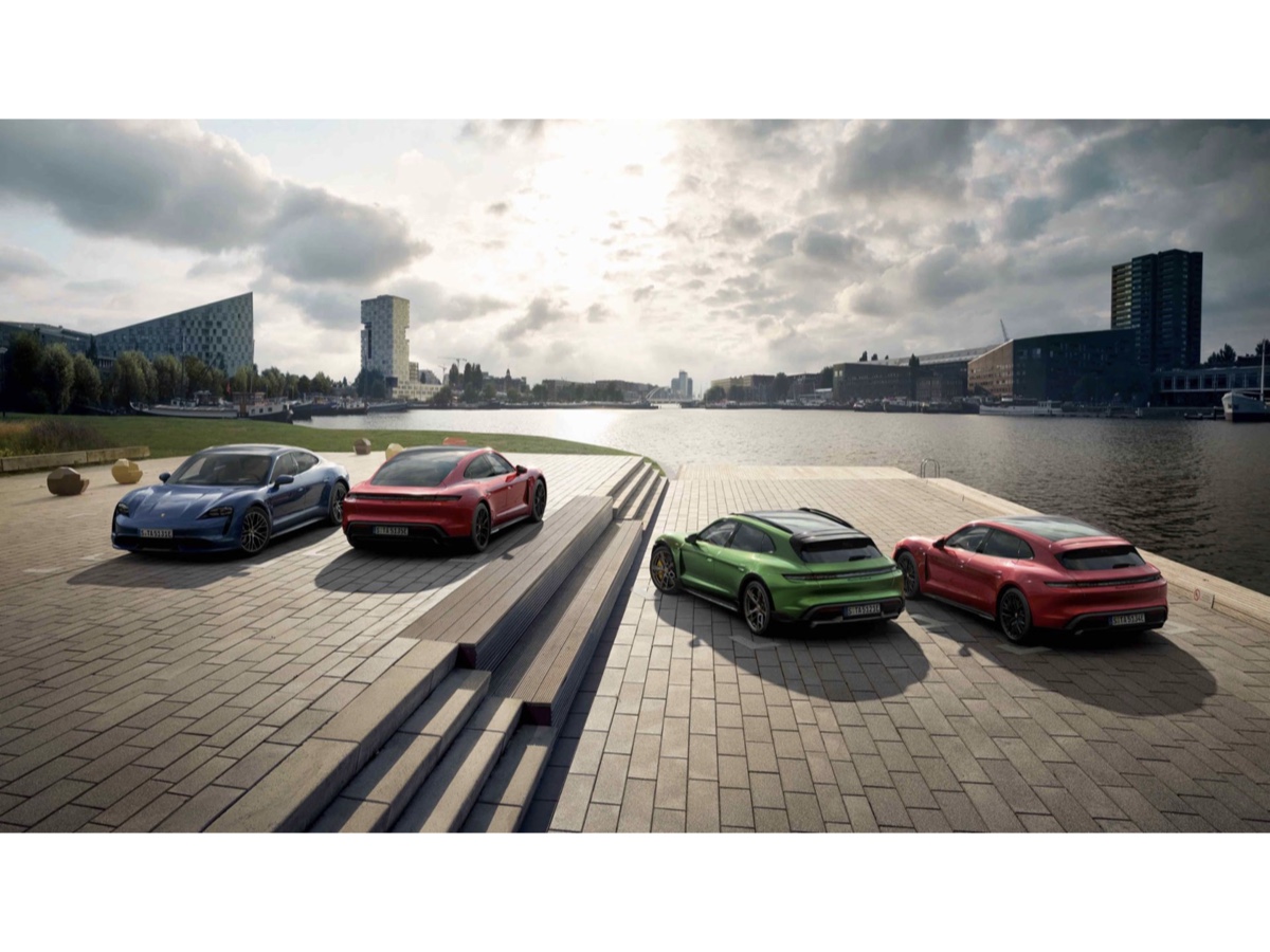 Porsche Taycan Model Range 2024 