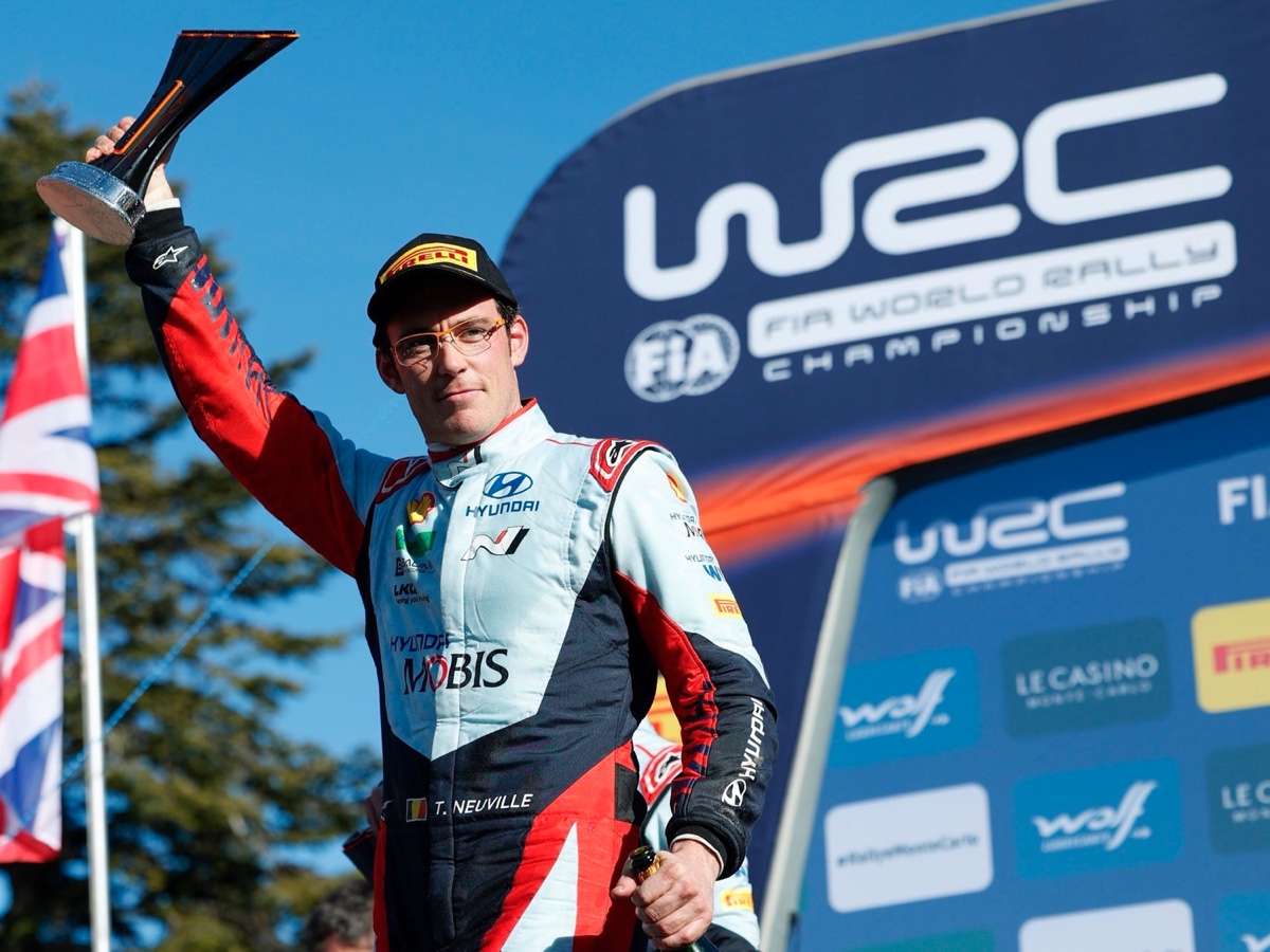 WRC Monte Carlo Neuville Hyundai