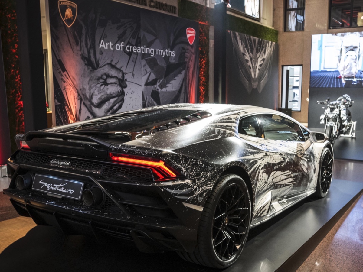 Lamborghini-Ducati Art of creating myths
