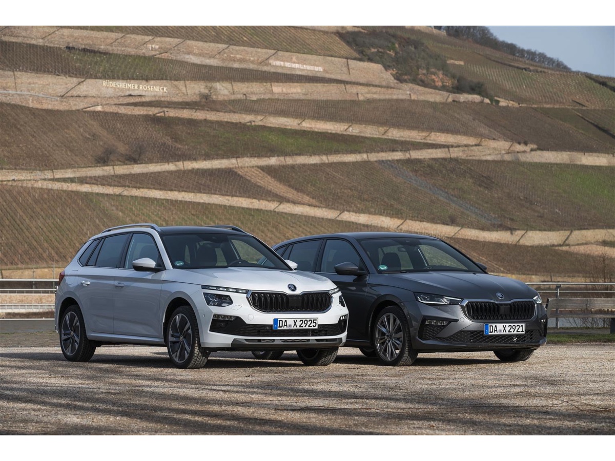 %u0160koda Kamiq e Scala