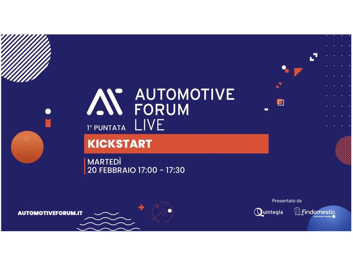 Quintegia 1ª puntata Automotive Forum LIVE 2024